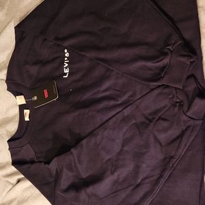 Nwt Levi's womans  black sweatshirt